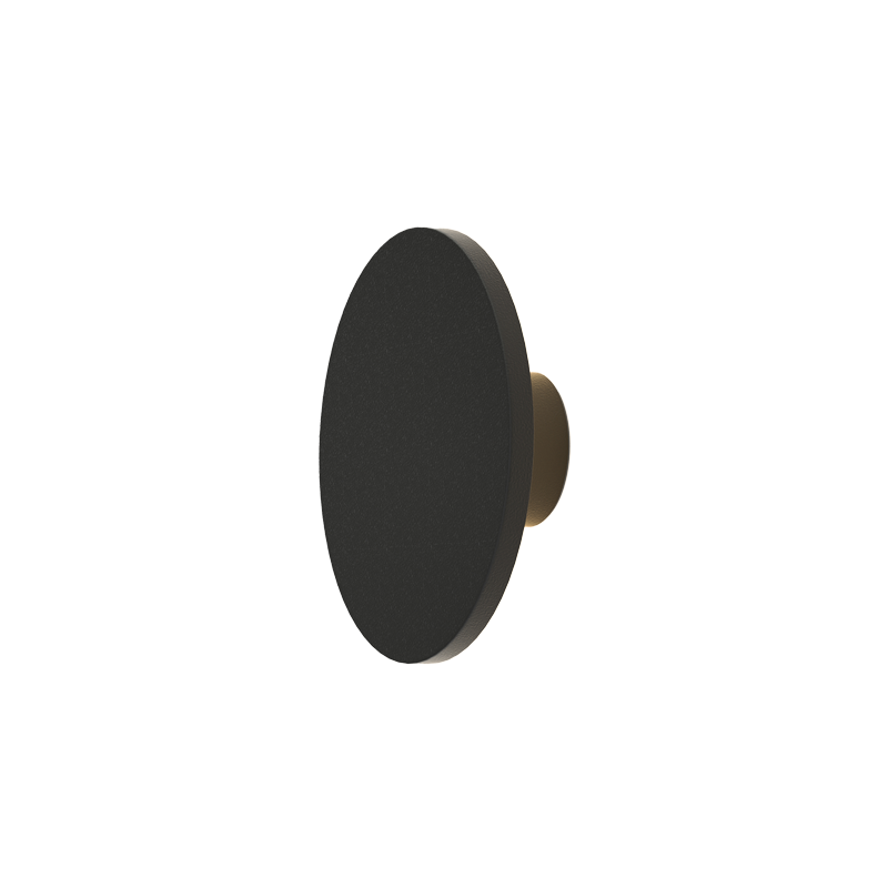 it-Lighting Geneva LED 8W 3000K Outdoor Wall Lamp Black D:15cmx5.5cm (80201141)